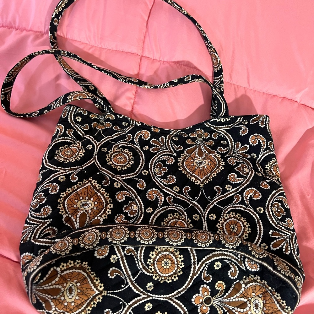 Chic Vera Bradley Caffe Latte Shoulder Bag View 2